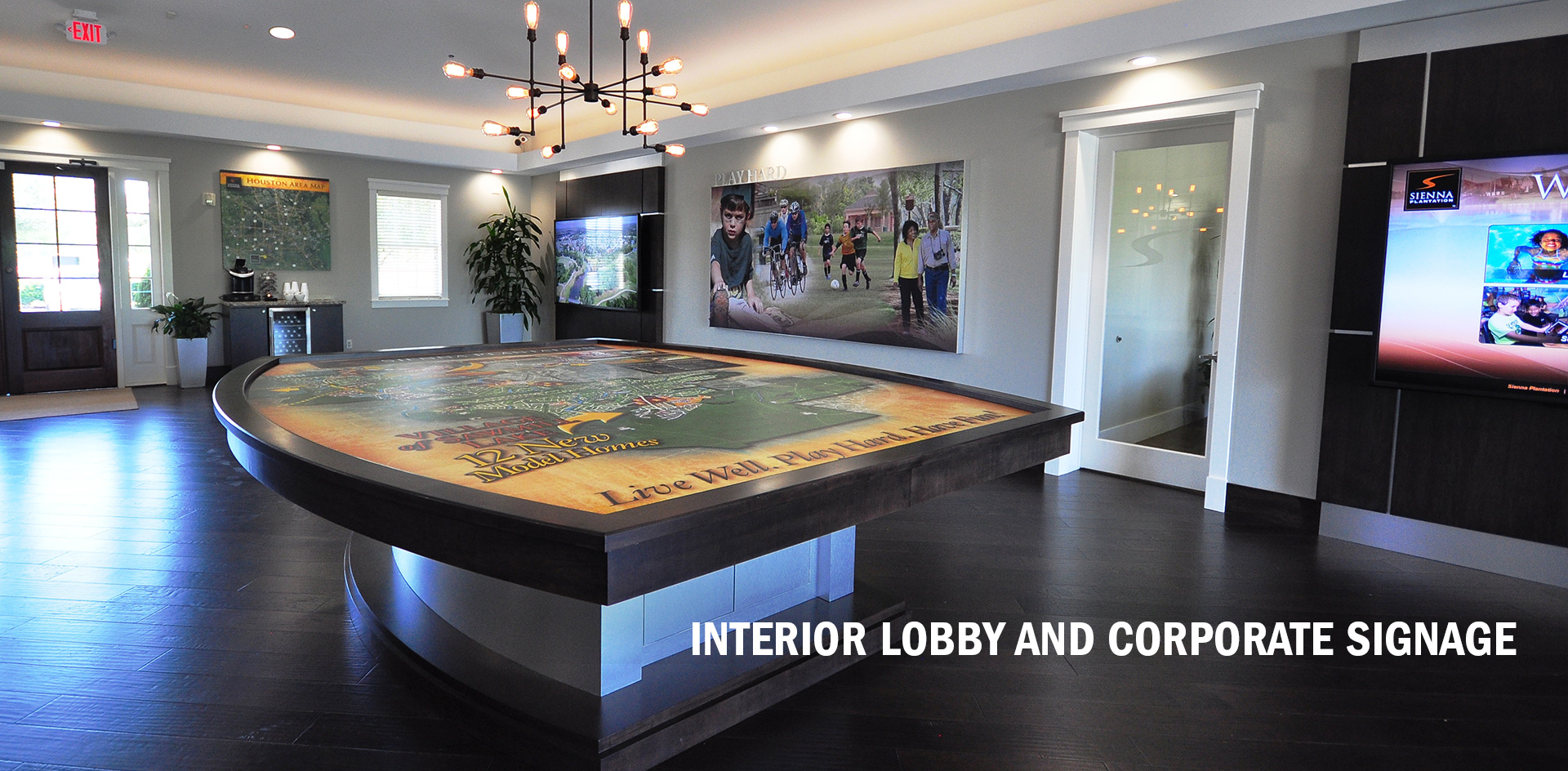 Interior Lobby & Corporate Signage