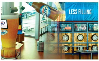 2020 Exhibits Wins AMA Crystal Award for Miller Lite Bull Pen Party Deck