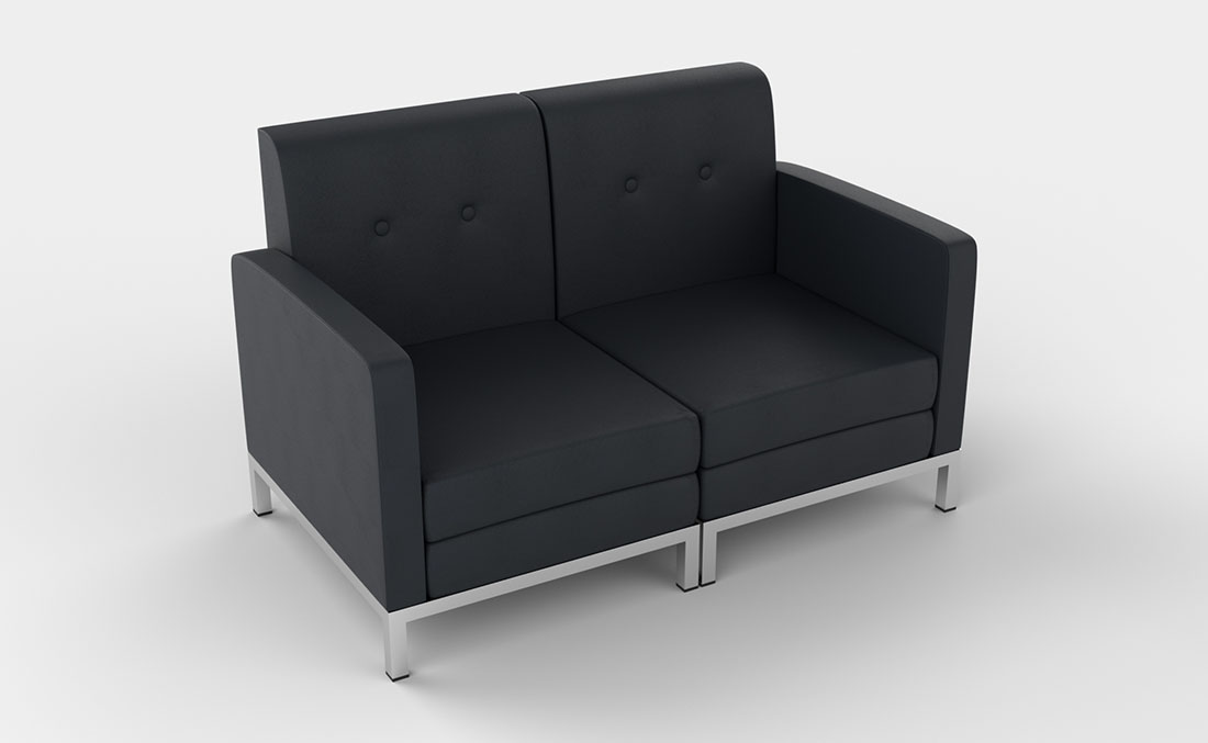 Rentals Seating Modular Love Seat