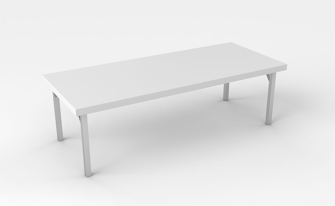 Rentals Tables Conference Table 72x30 White