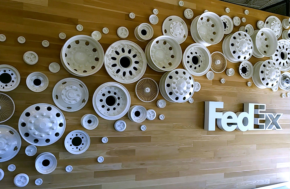 FedEx Wall